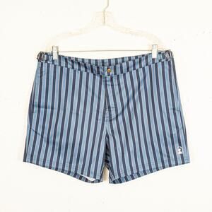 Dandy Del Mar The Mallorca Swim-Walk Shorts Annapoli Blue stripe 36